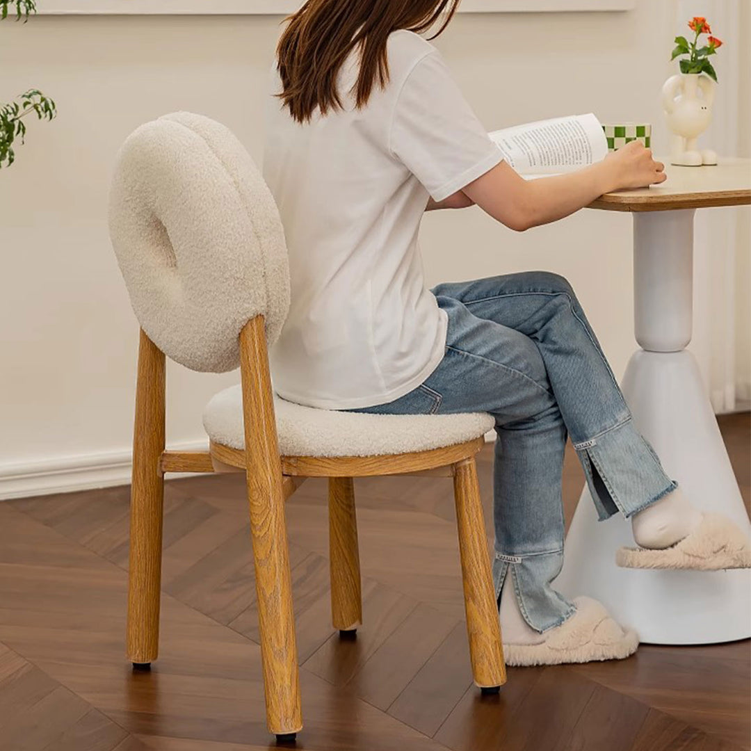 MAS-1399 Masdio Comfortable Solid Wood Dining Chairs