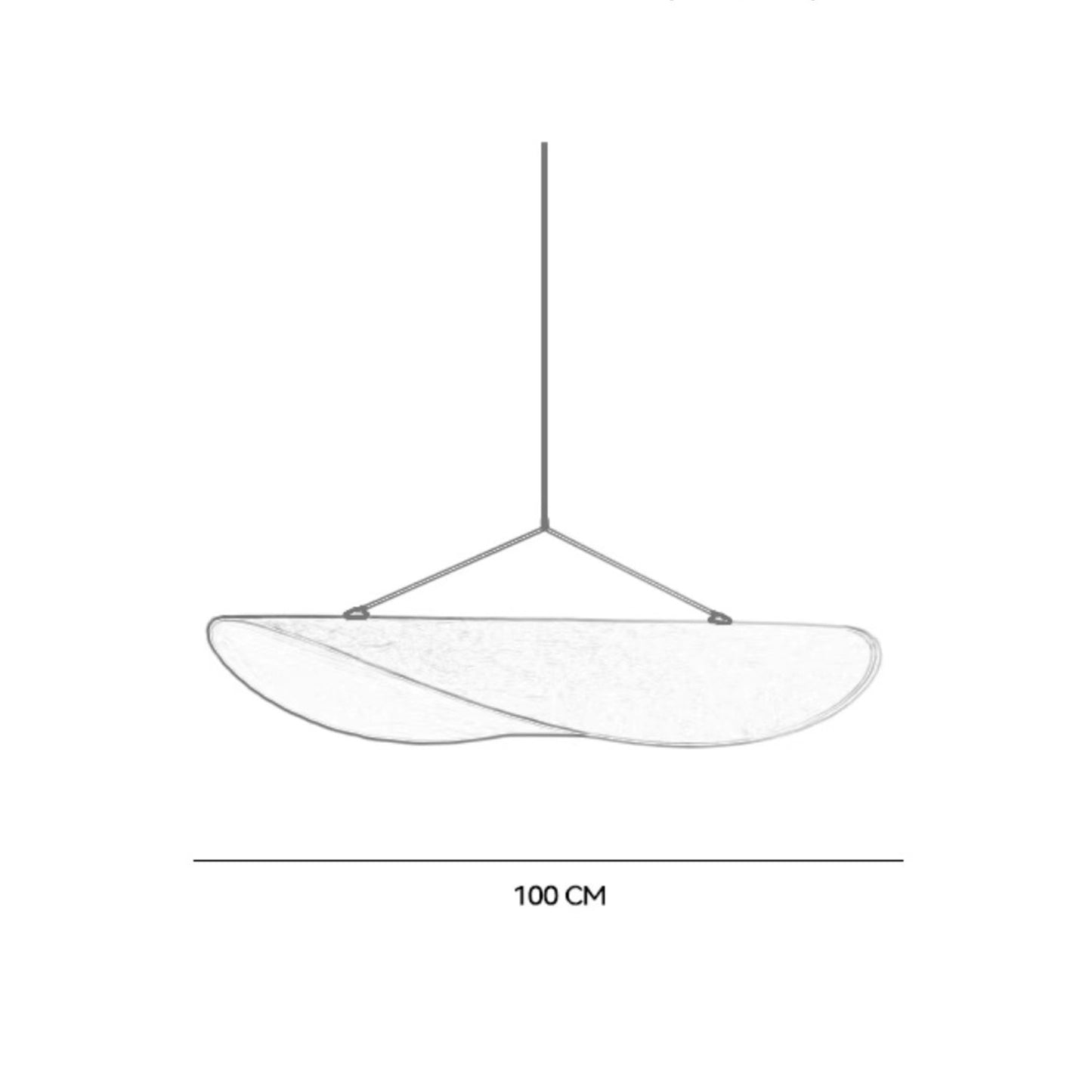 Masdio Elegant Silk Ceiling Lamp