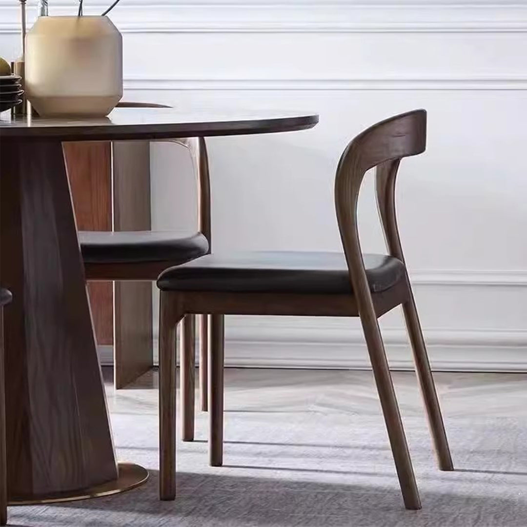 MAS-1312 Masdio Elegant Solid Wood Dining Chairs