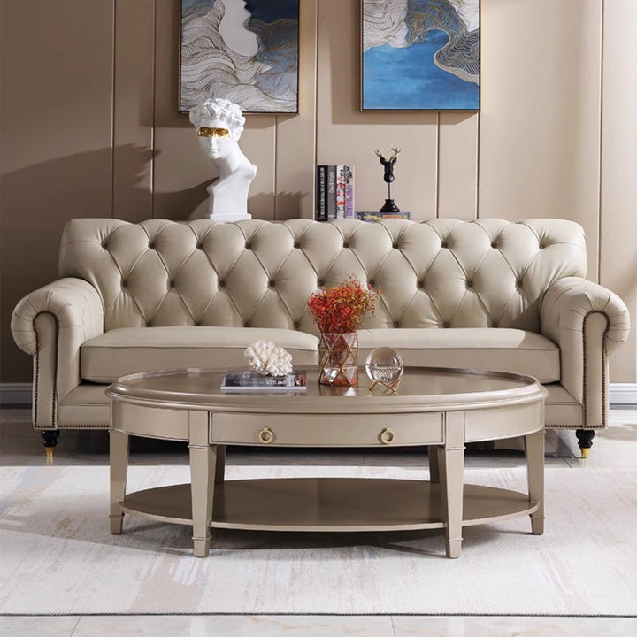 Elegant and Comfortable Chesterfield Sofa
