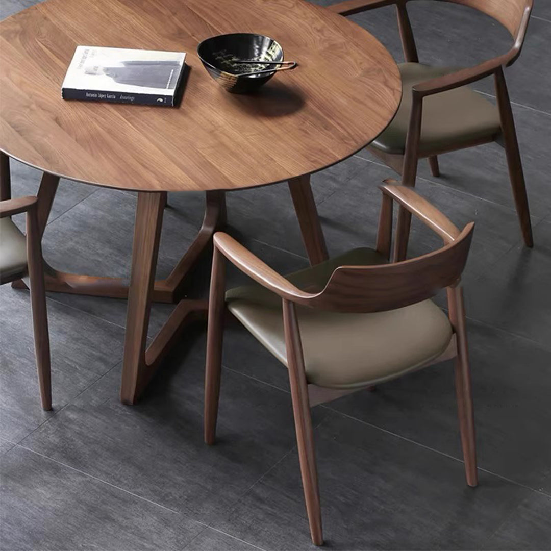 MAS-1280 Masdio Elegantly Crafted Solid Wood Dining Table