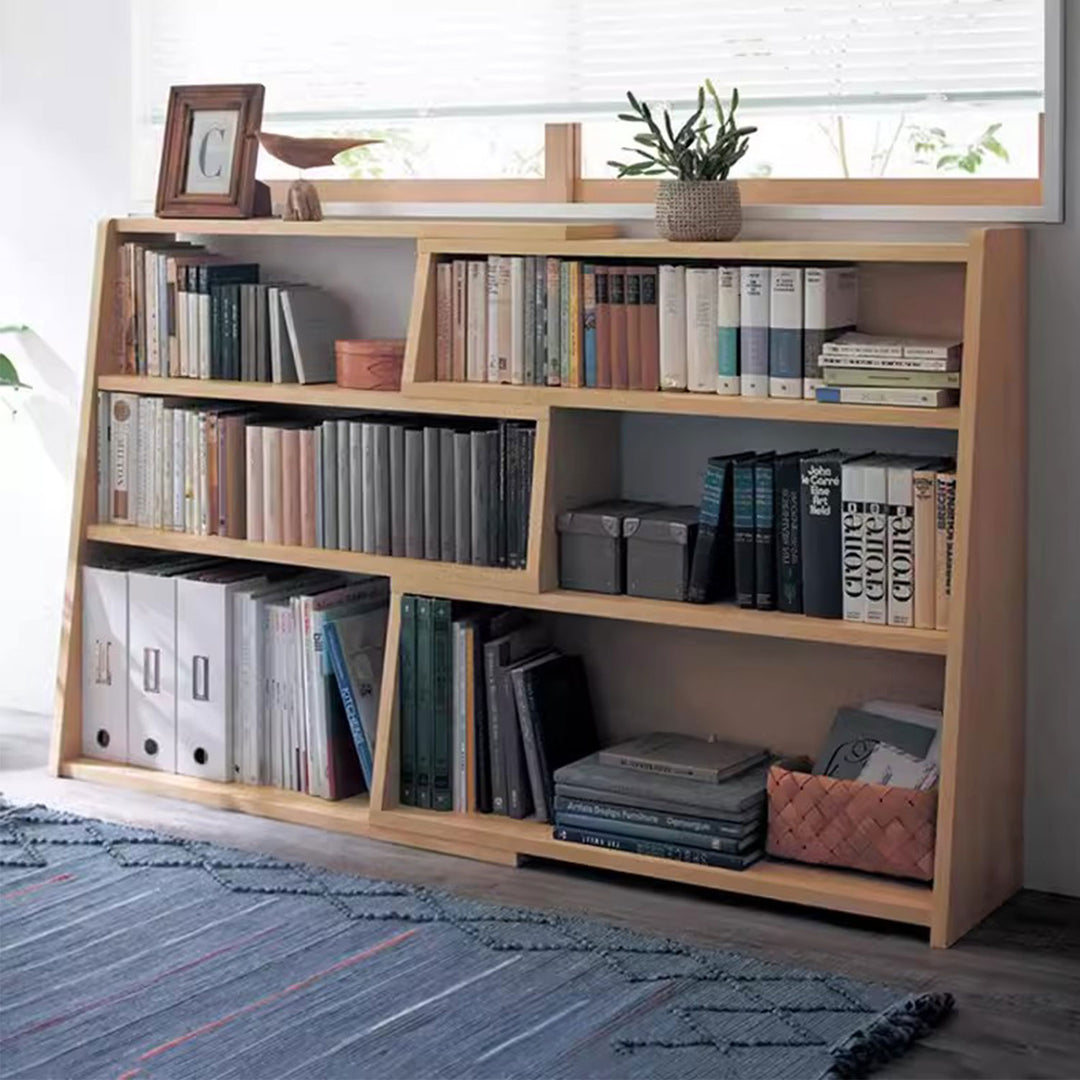Expandable Wooden Bookshelf