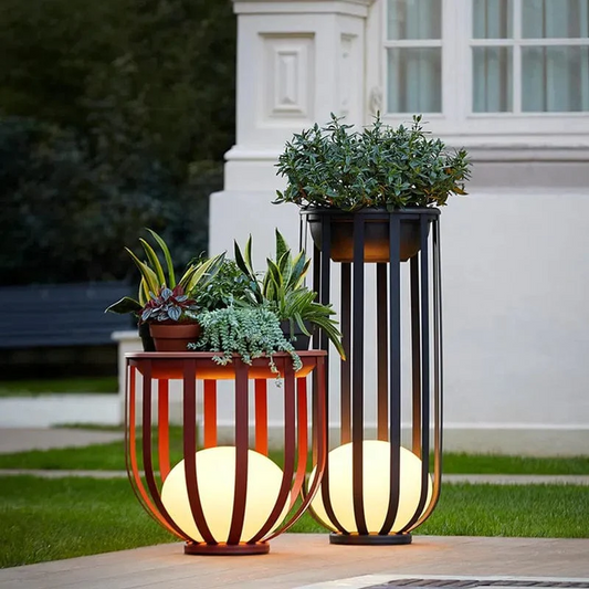 Masdio Flower Pot Lamp (Outdoor Solar)