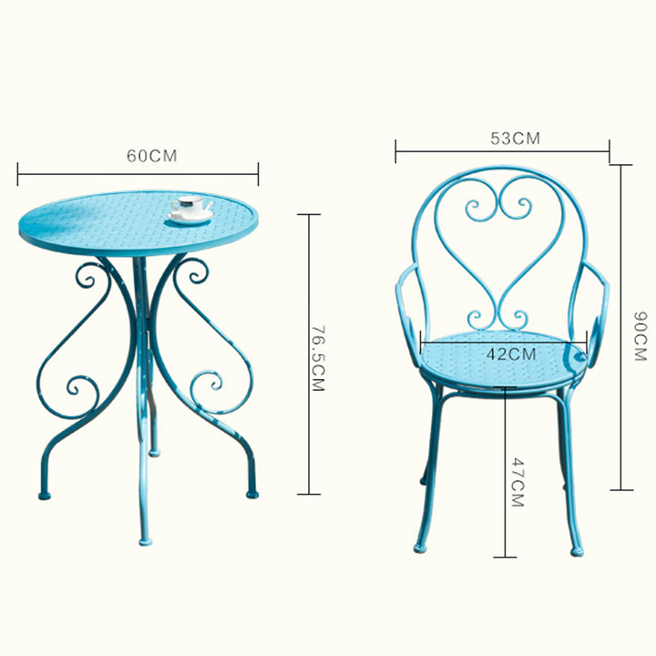 HEART Modern Outdoor Table and Chairs