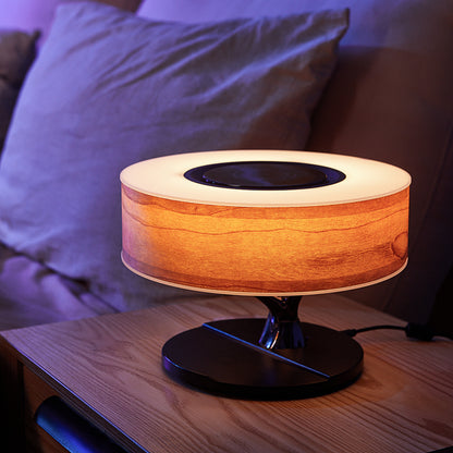 Horizon Bedside Lamp (Cherry Wood)