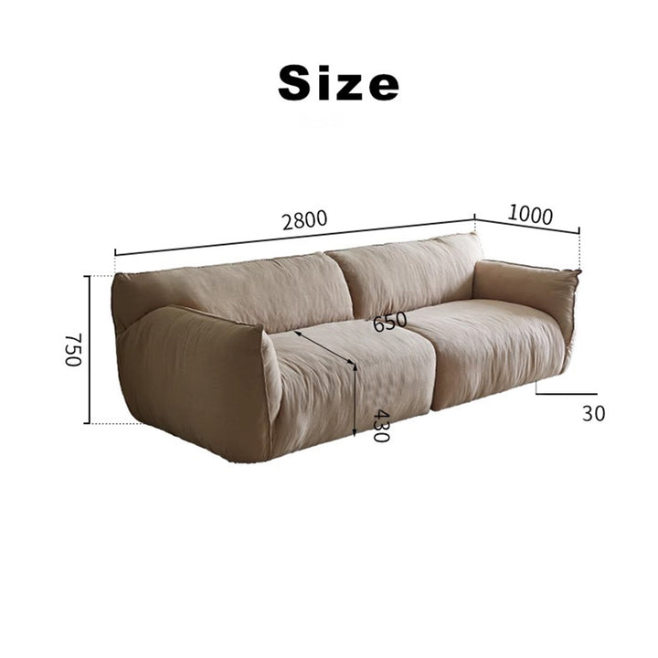 MAS-1214 Masdio Luxurious Fabric Sofa