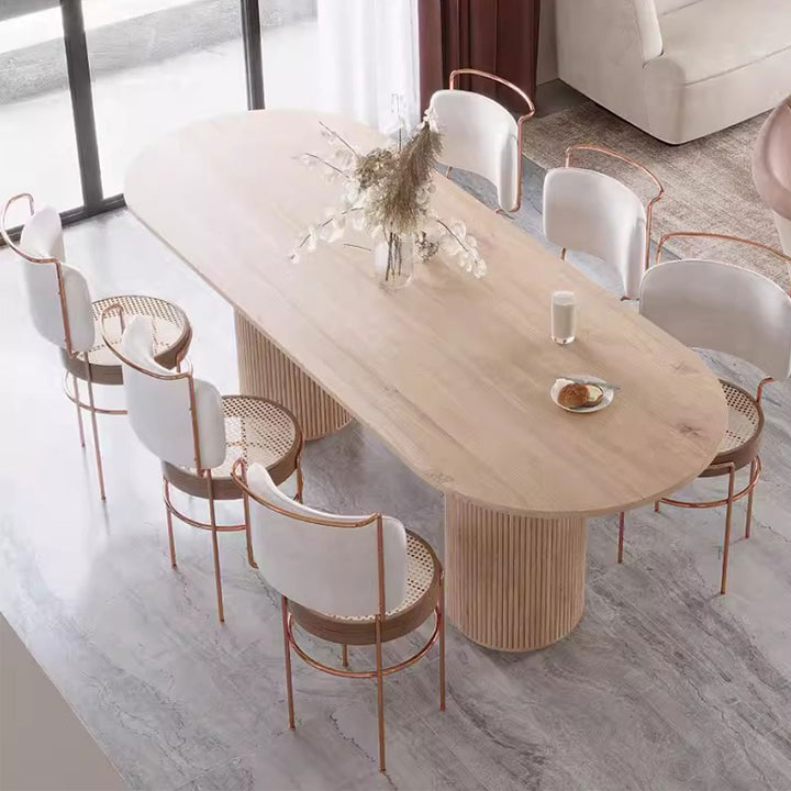 MAS-1603 Masdio Oal Wood Dining Table