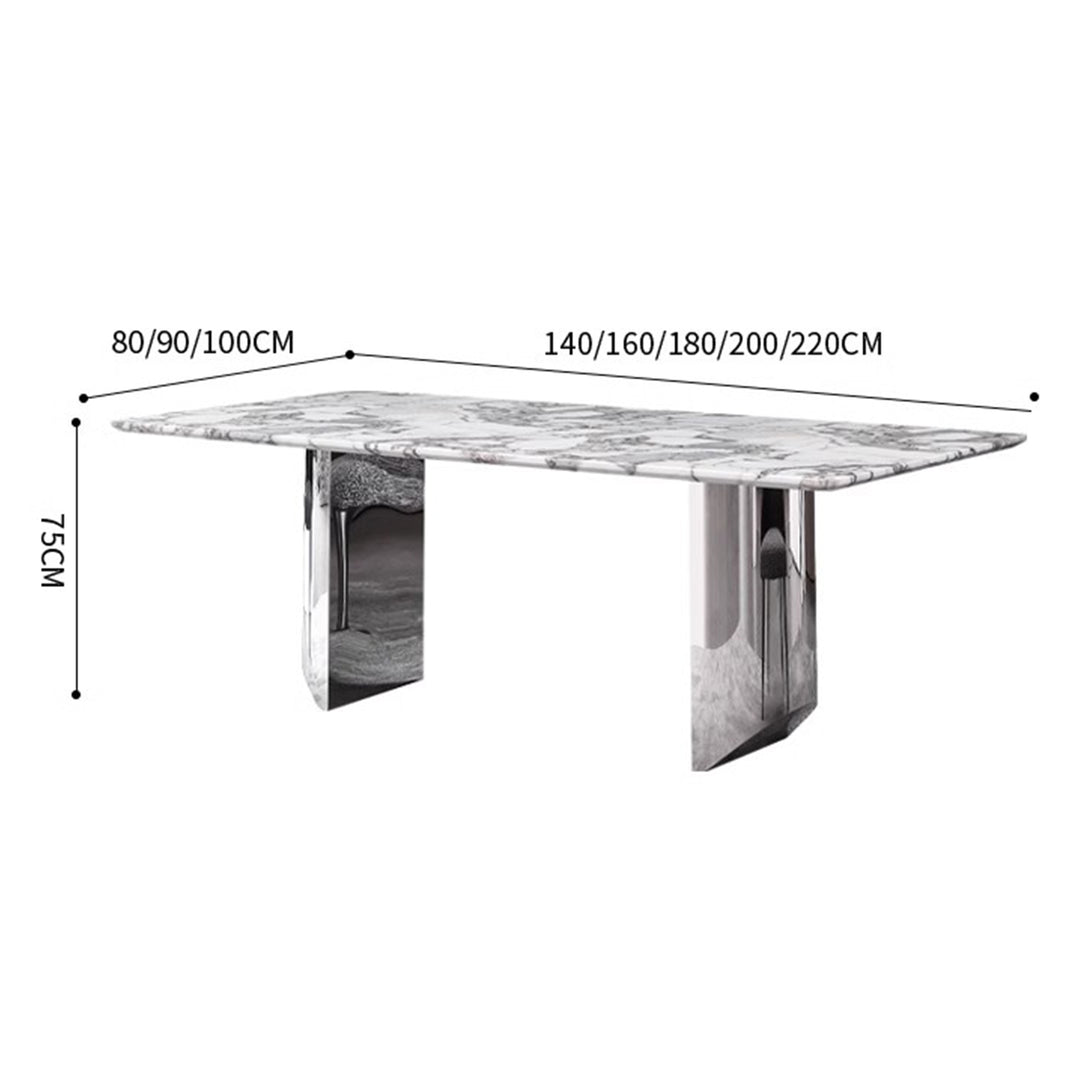 MAS-1646 Masdio Modern Marble Dining Table