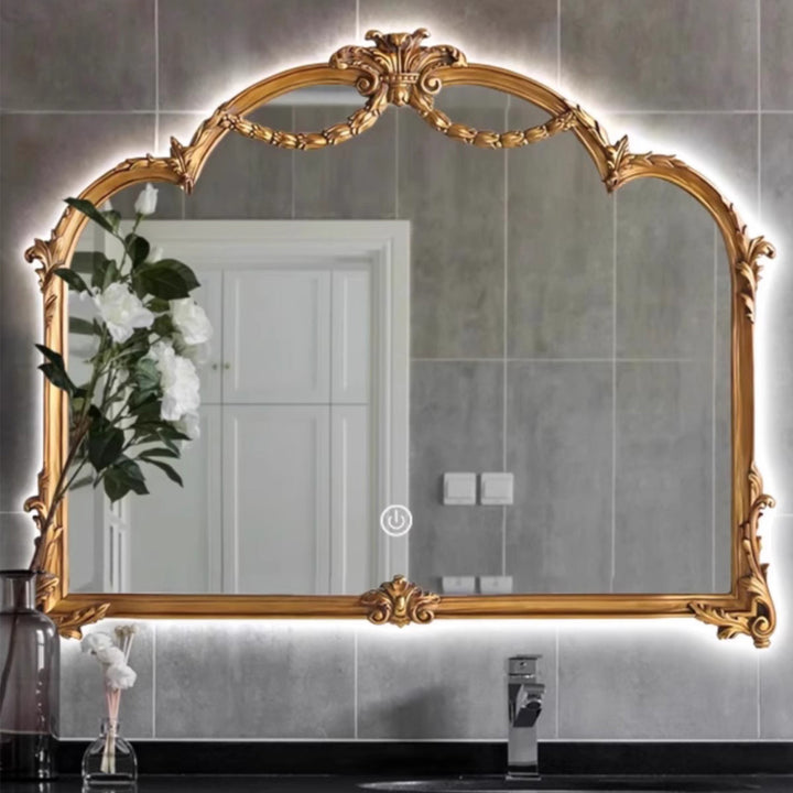 MAS-1686 Masdio Retro Carved Mirror Wall Hanging mirror