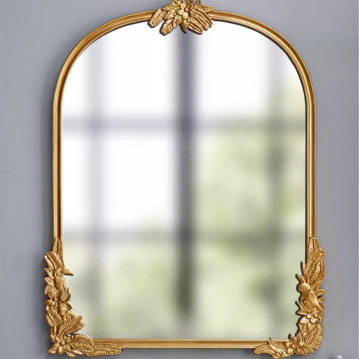 MAS-1691 Masdio Retro Carved Mirror Wall Hanging Mirror