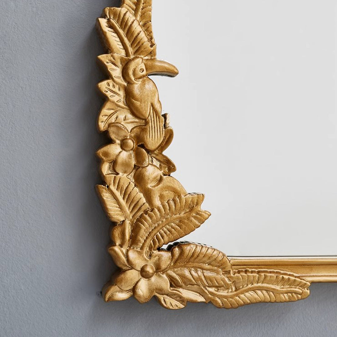 MAS-1691 Masdio Retro Carved Mirror Wall Hanging Mirror
