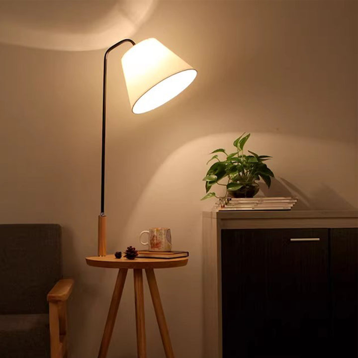 MAS-1752 Masdio Solid Wood Standing Lamp