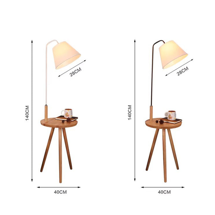 MAS-1752 Masdio Solid Wood Standing Lamp