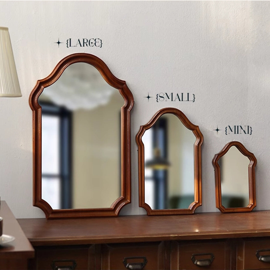 MAS-1780 Masdio Irregular Wood Wall Mirror