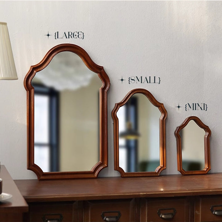 MAS-1780 Masdio Irregular Wood Wall Mirror