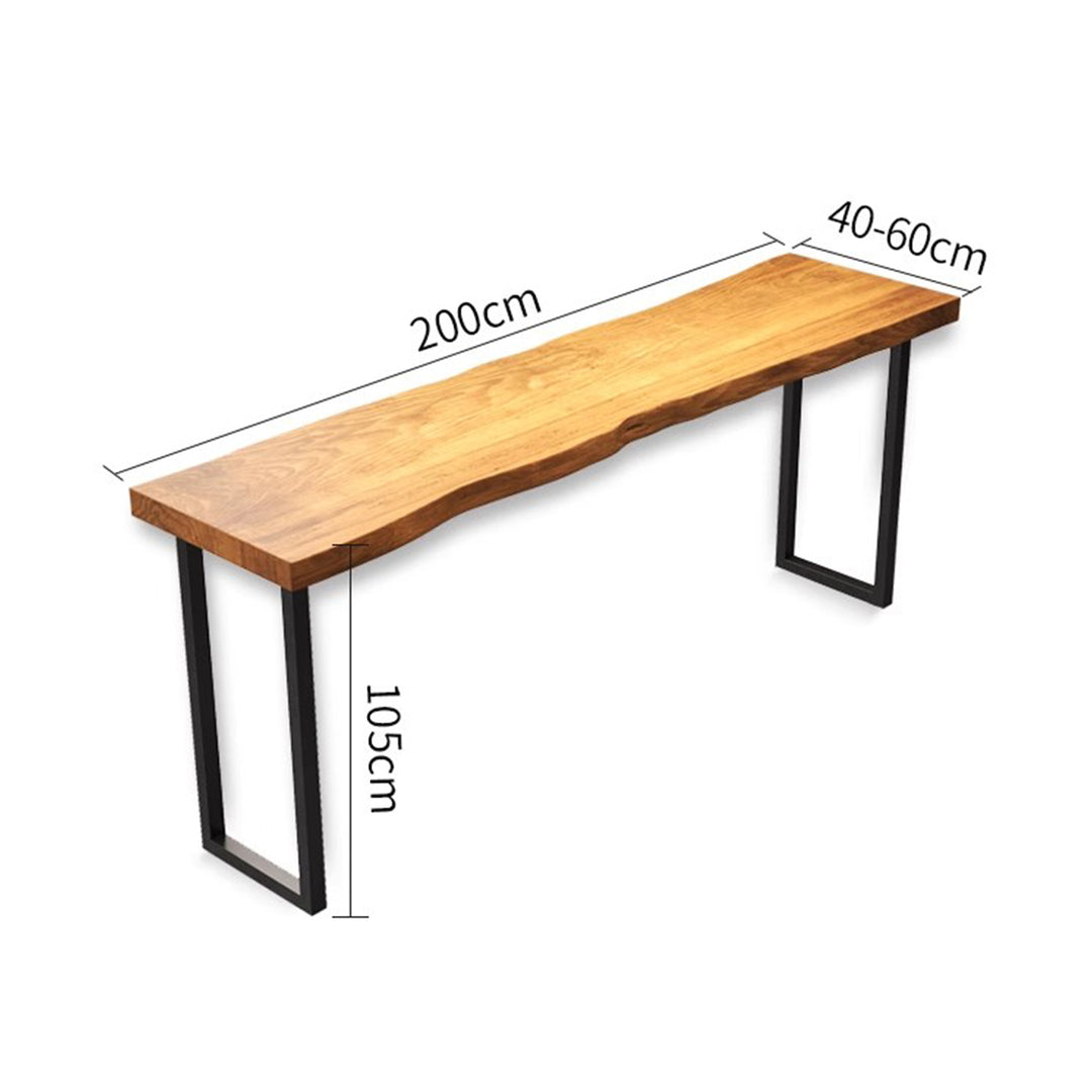 MAS-1797 Masdio Rustic Wooden Bar Table & Stool