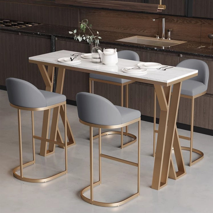 MAS-1813 Masdio Modern Sintered Stone Bar Table