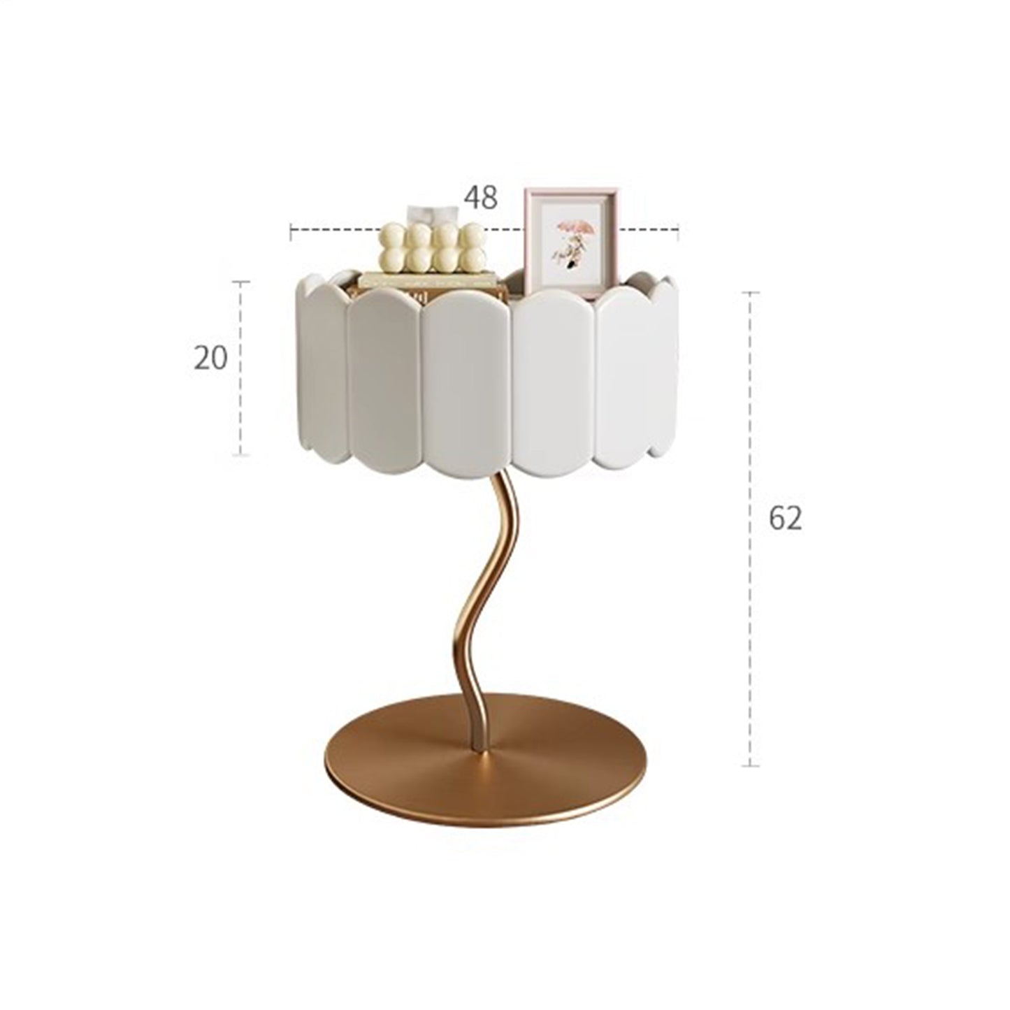 MAS-2552 Masdio Modern Side Table Lamp