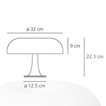 MAS-2560 Masdio Modern Mushroom Table Lamp