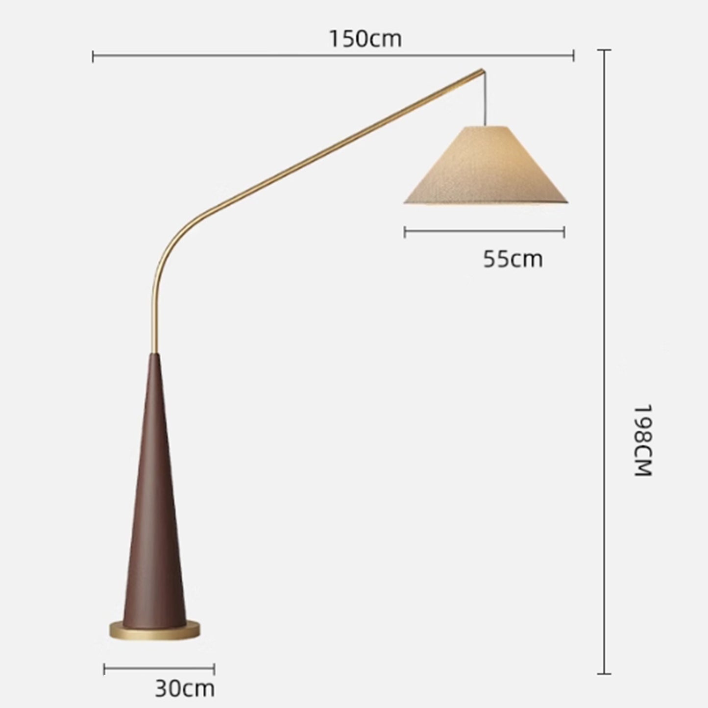 MAS-2572 Masdio LEVI Modern Floor Lamp