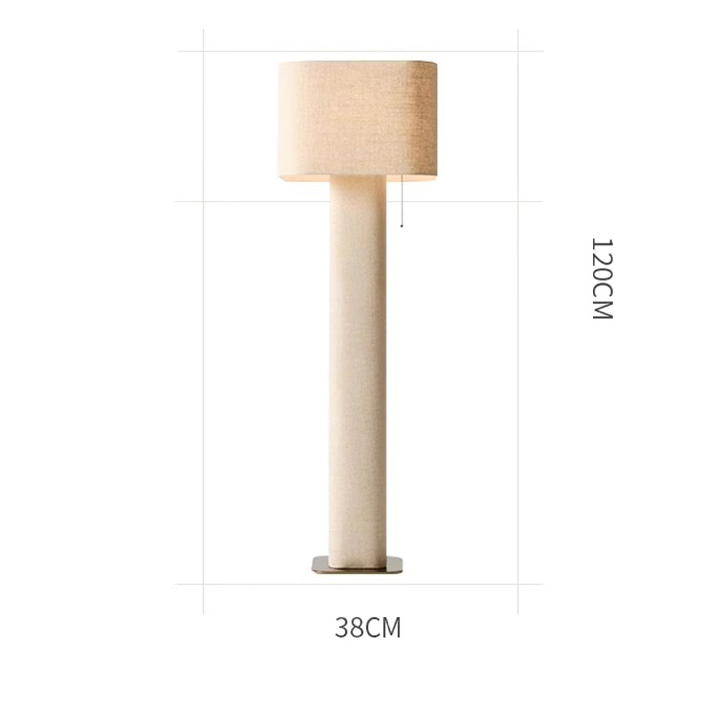 MAS-2577 Masdio Japanese Wooden Floor Lamp