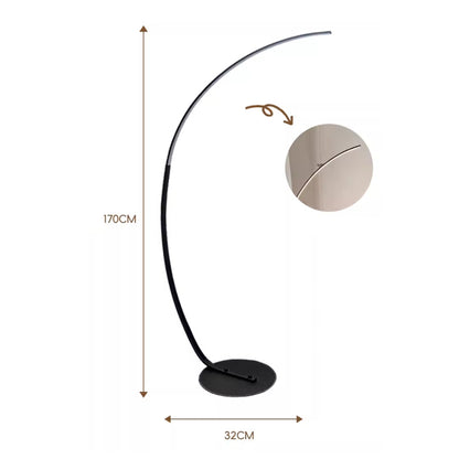 MAS-2625 Masdio Half Moon Standing Lamp