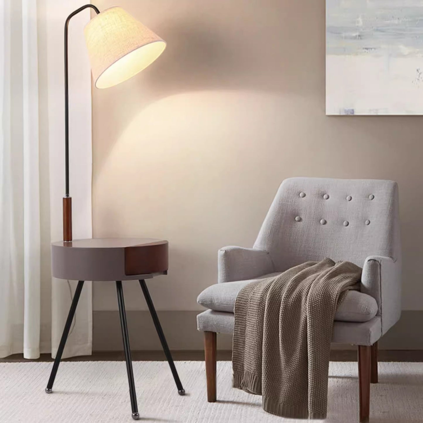 MAS-2626 Masdio VONN Scandinavian Side Table Lamp