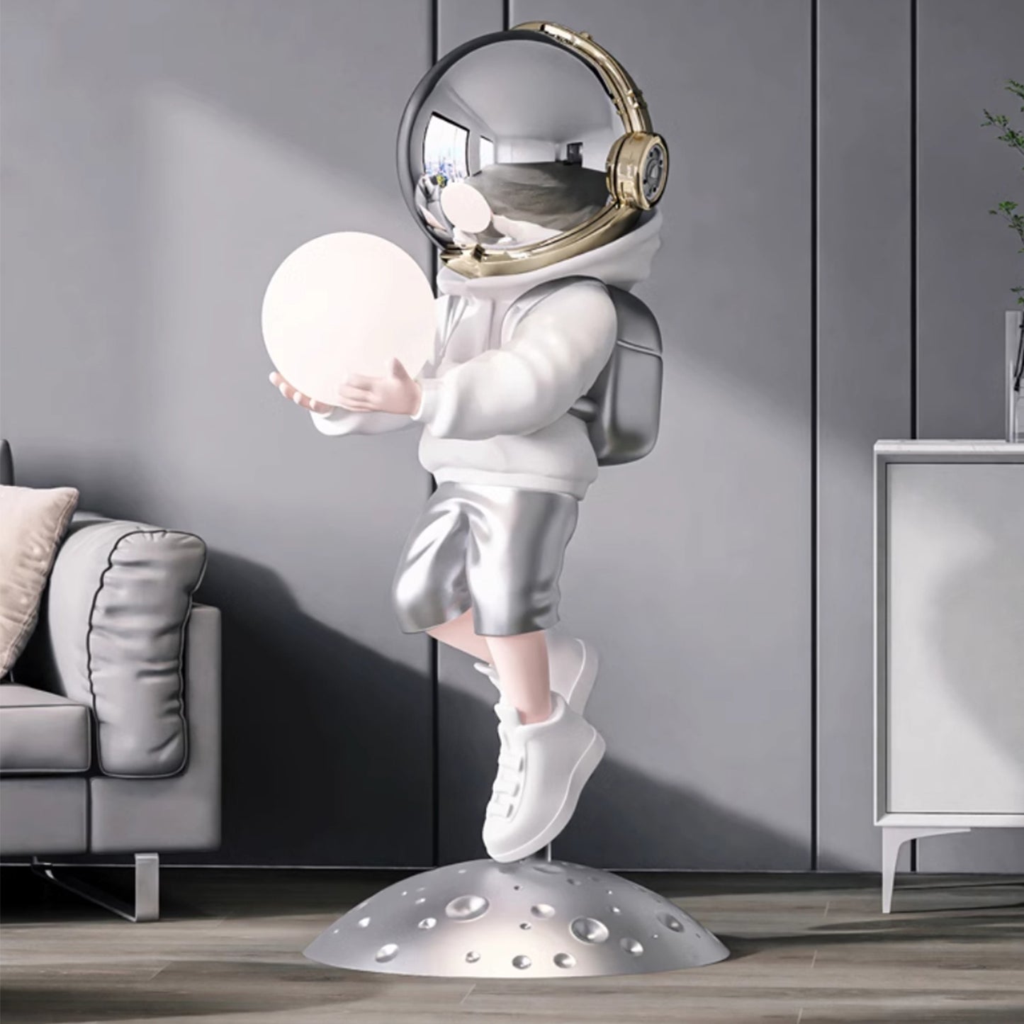 MAS-2666 Masdio Modern Astronaut Standing Lamp