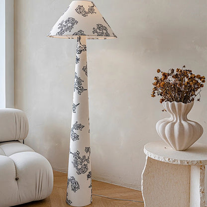 MAS-3458 Masdio Parisian Fabric Floor Lamp