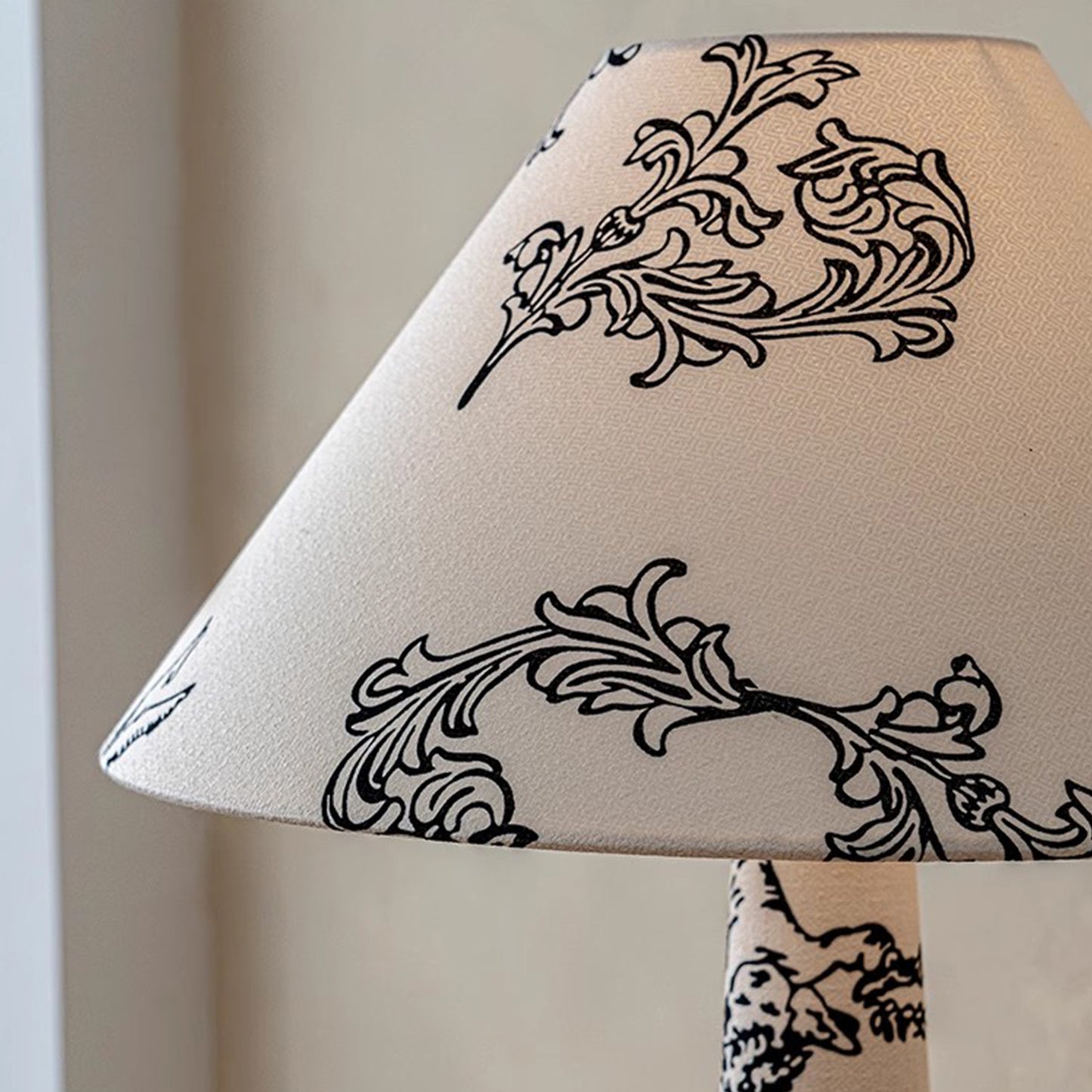 MAS-3458 Masdio Parisian Fabric Floor Lamp