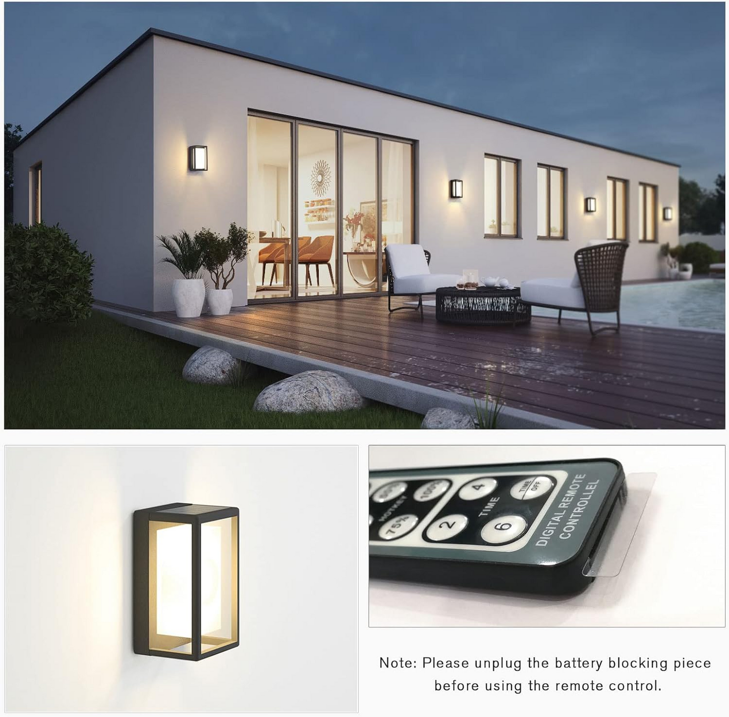 Masdio Beacon Modern Landscape Wall Light