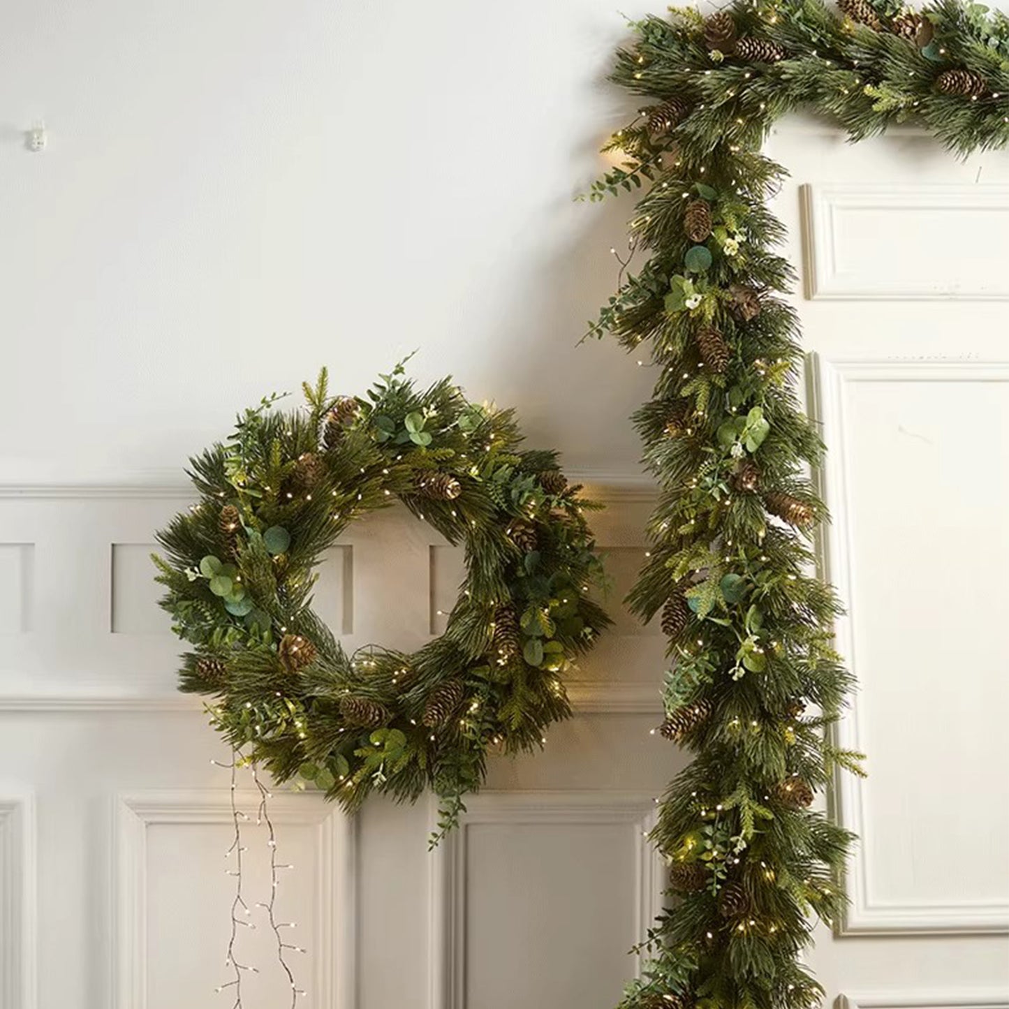 Masdio Frosted Berry & Pinecone Set