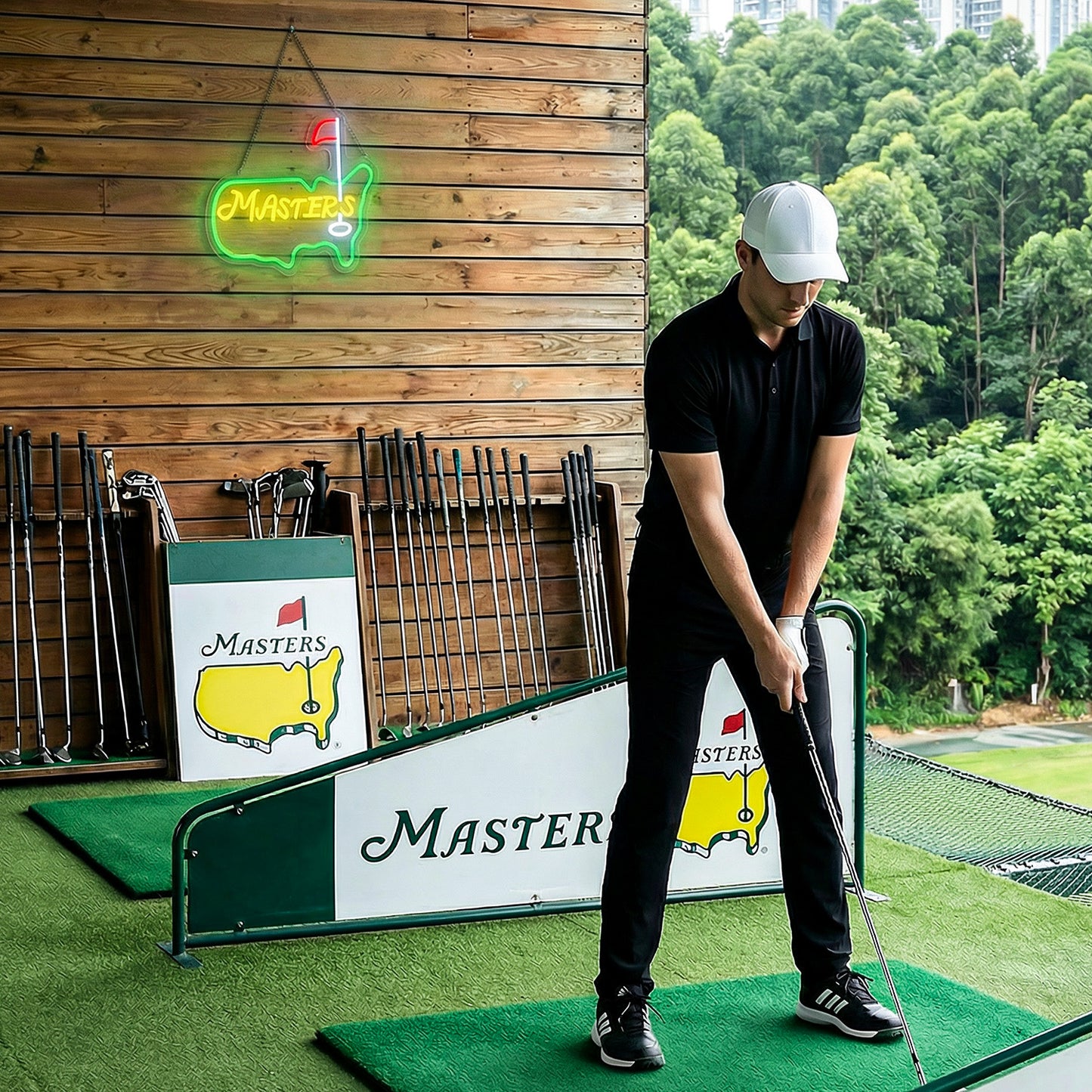 Masdio Golf Dimmable Neon Sign Wall Decor Gift