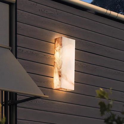 Masdio Marble Outdoor Wall Light