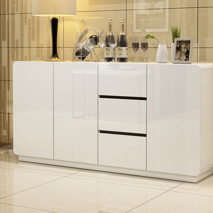 Masdio Modern Sideboard Storage Cabinet - High Gloss