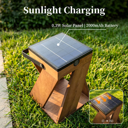 Masdio Portable Solar Warm Glow Outdoor Lamp