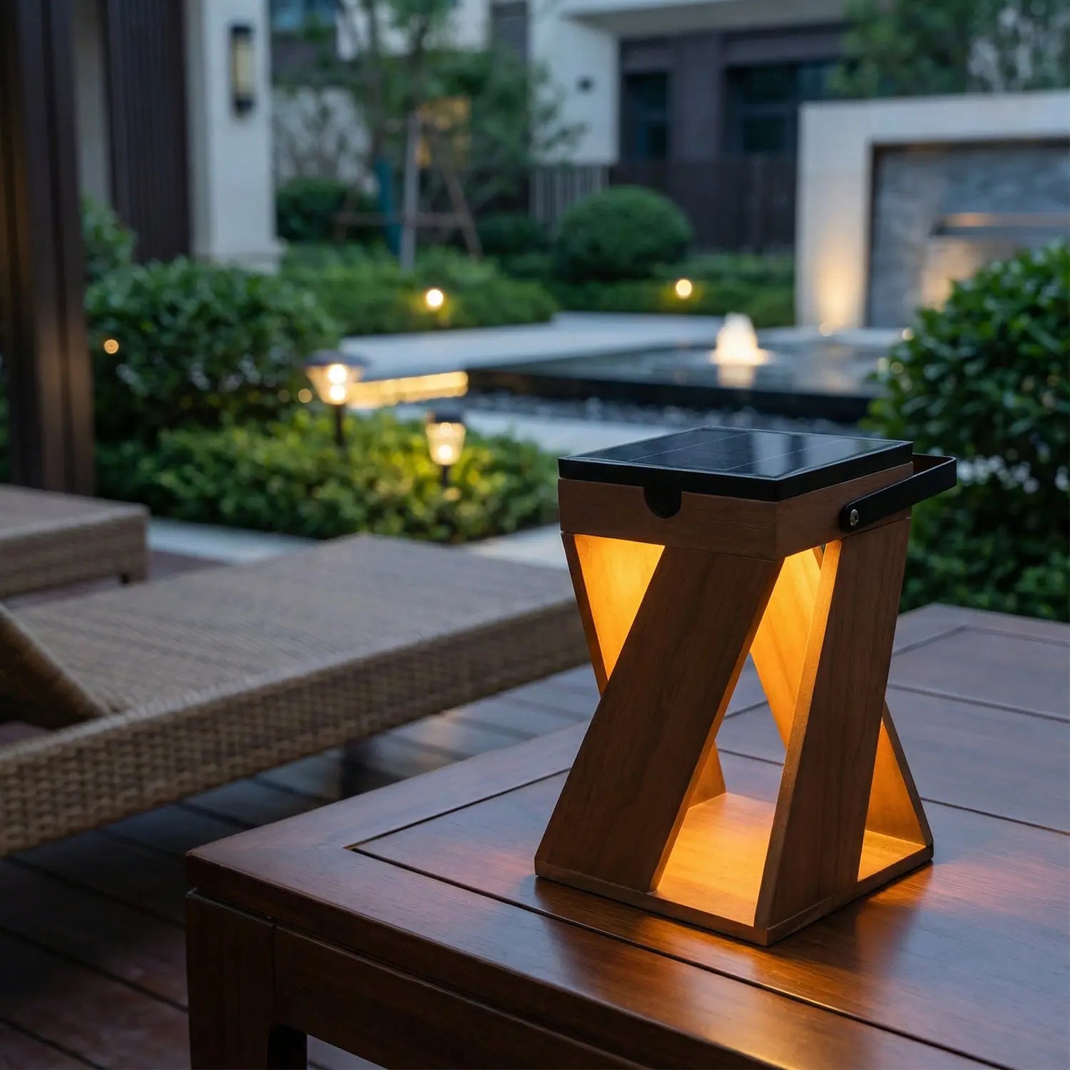 Masdio Portable Solar Warm Glow Outdoor Lamp - Masdio