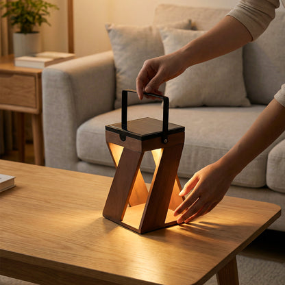 Masdio Portable Solar Warm Glow Outdoor Lamp