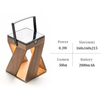 Masdio Portable Solar Warm Glow Outdoor Lamp