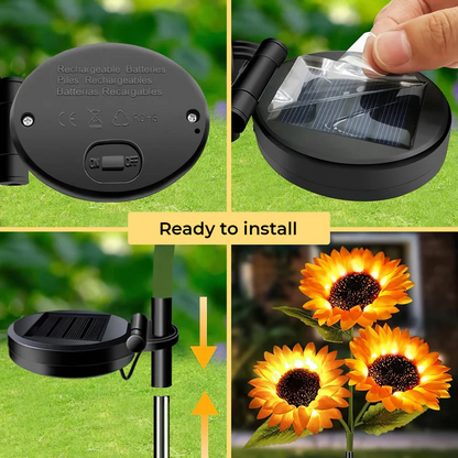 Masdio Sunflower - Solar Powered Light