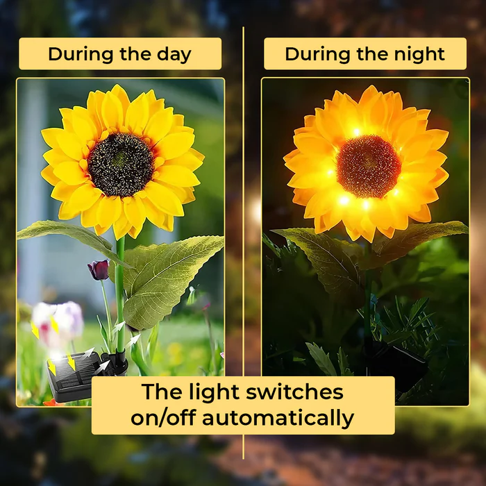 Masdio Sunflower - Solar Powered Light