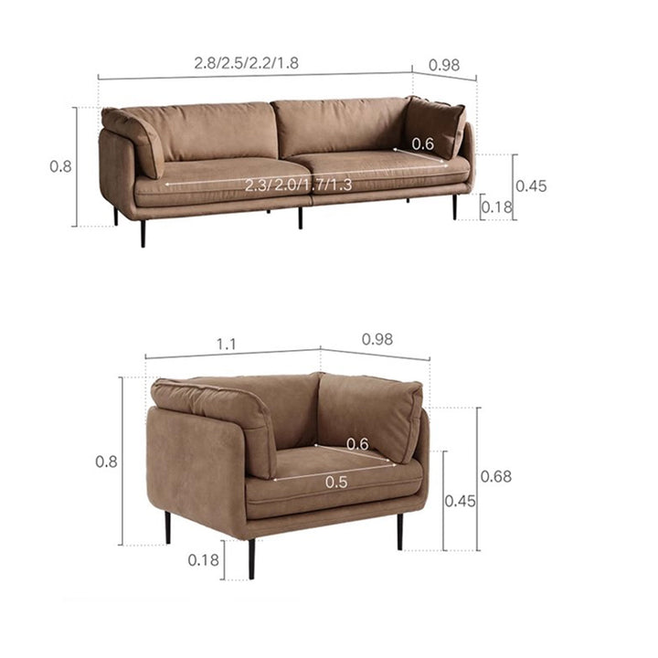 Presenthem Modern Arm Sofa