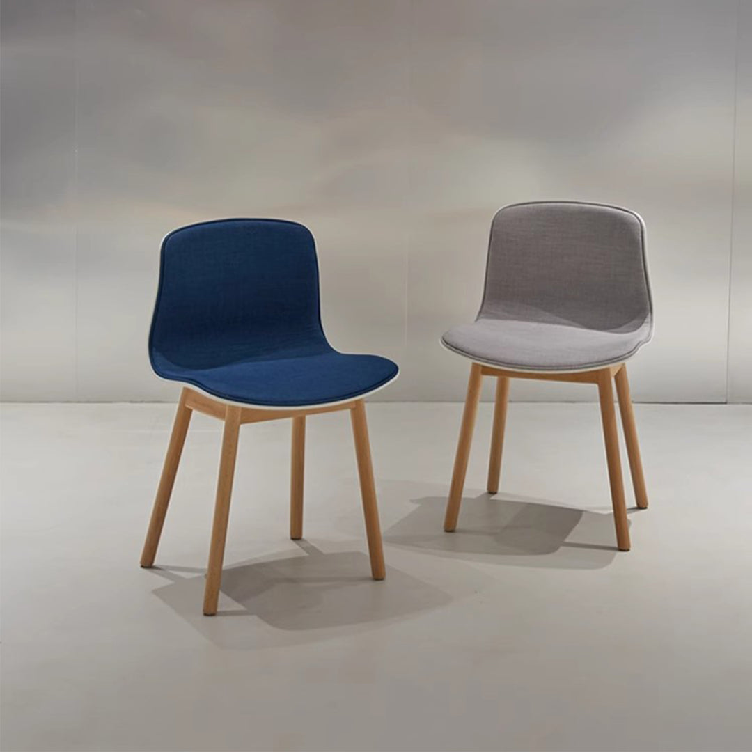 MAS-1289 Masdio Modern Solid Wood Dining Chair Set (2-Pack)