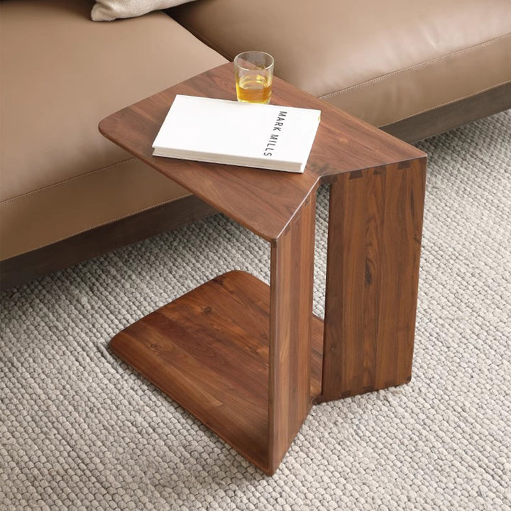 North American Ash Wood End Table