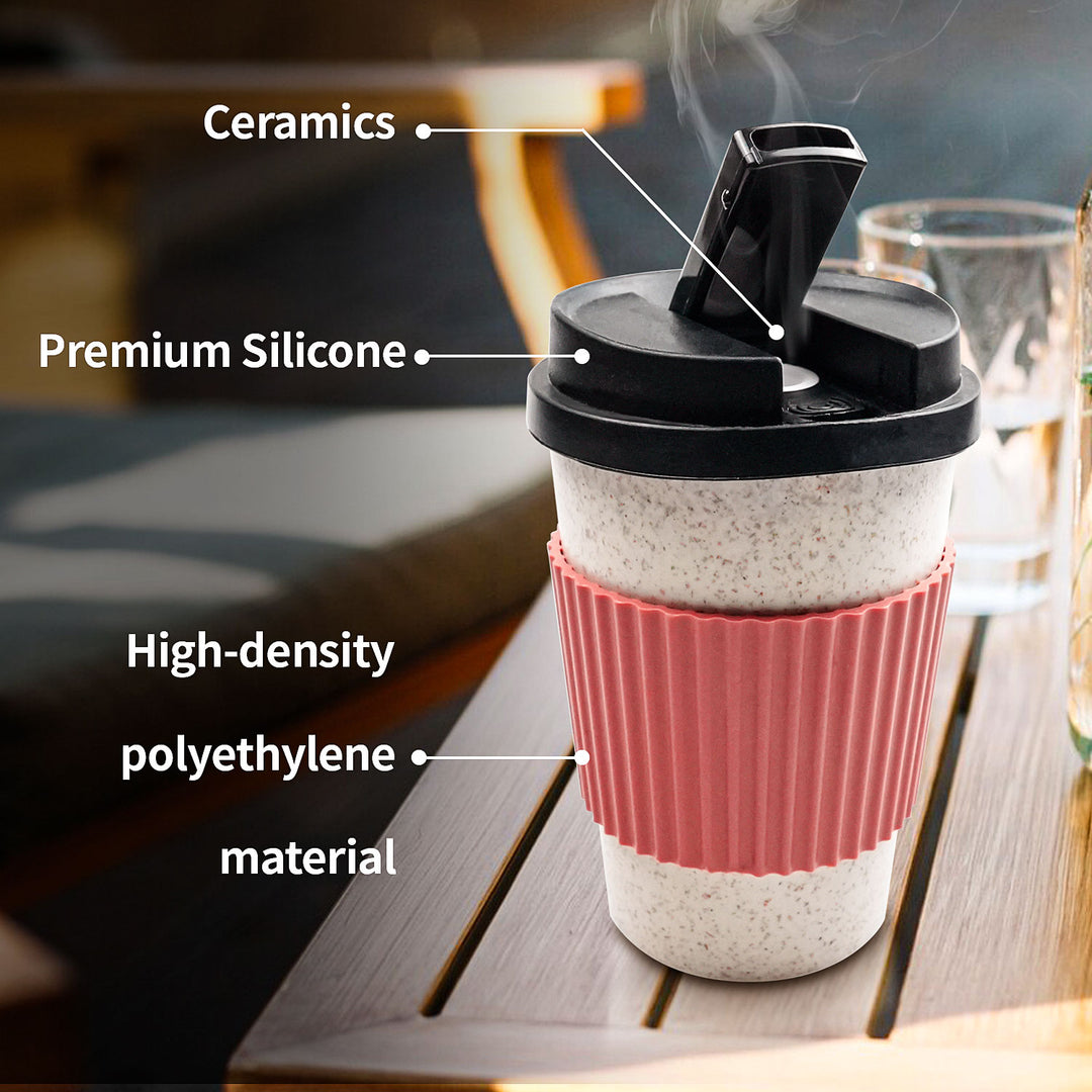Portable Hookah with Coffee Cup Design