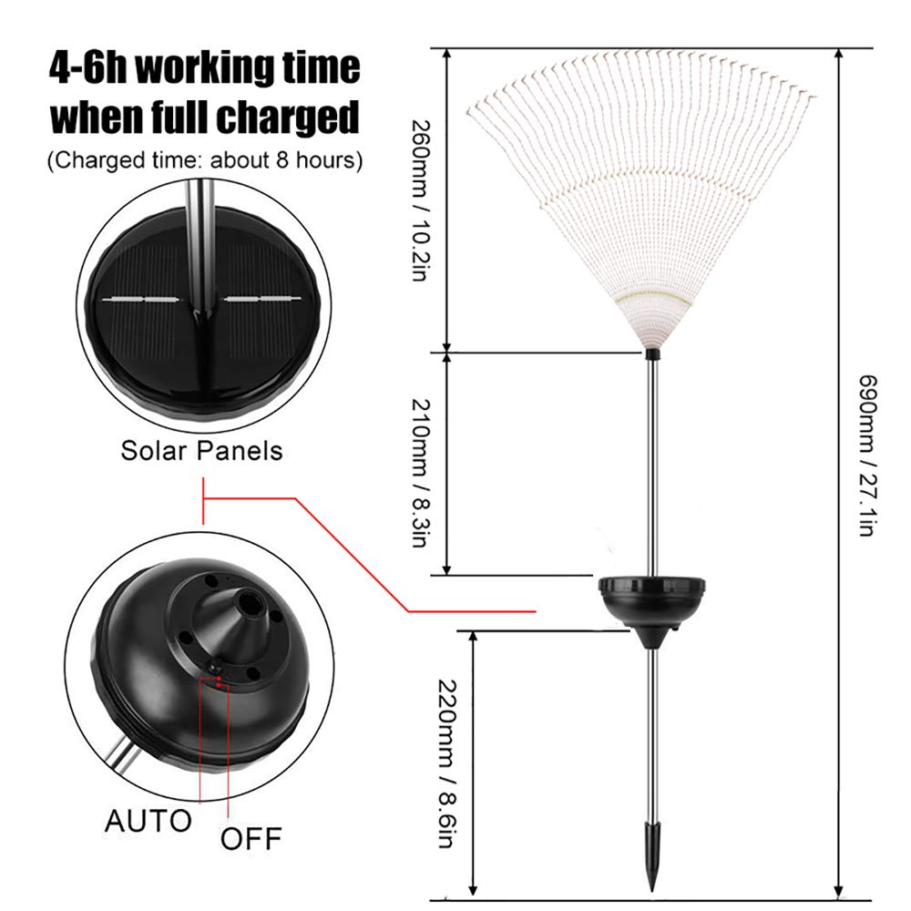 Masdio Solar Garden Fireworks Lamp