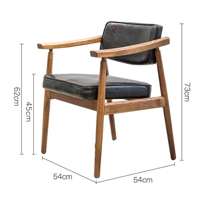 MAS-1337 Masdio Solid Wood Upholstered Armchair