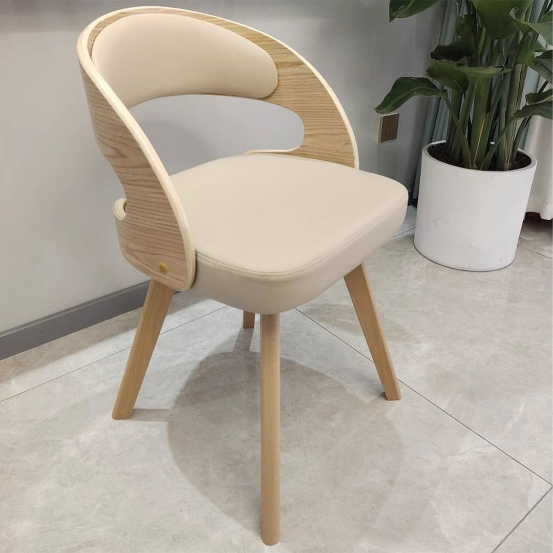 Swivel Wooden Dining Chair