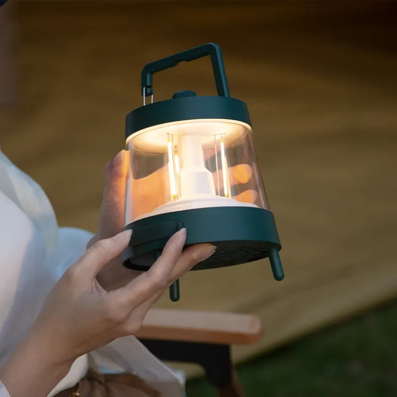 Vintage Filament LED Camping Lantern
