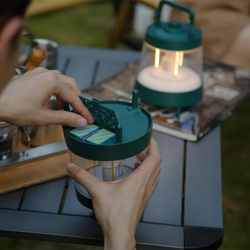 Vintage Filament LED Camping Lantern